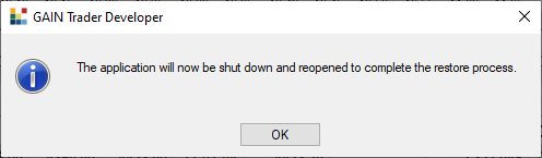 Restore Default
