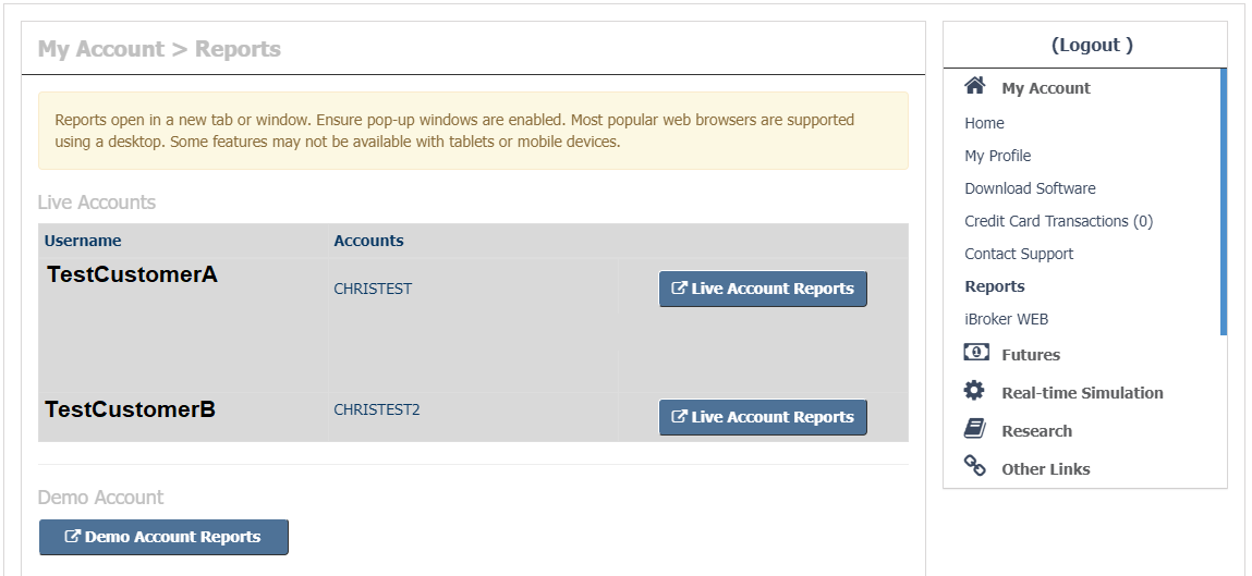 Reports
